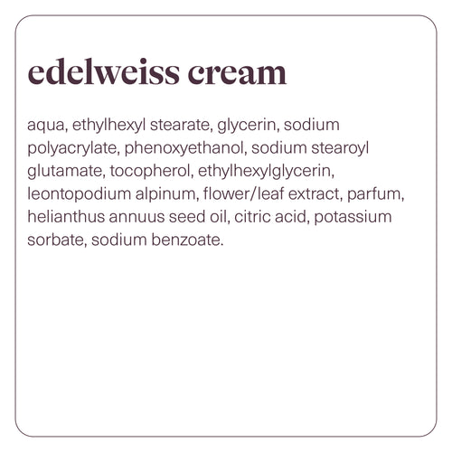 edelweiss cream 100ml