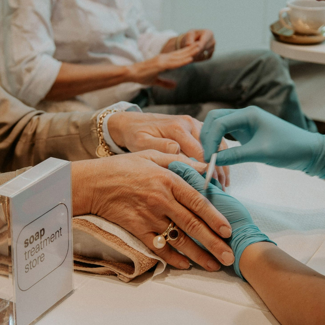 no polish manicure Soap Treatment Store