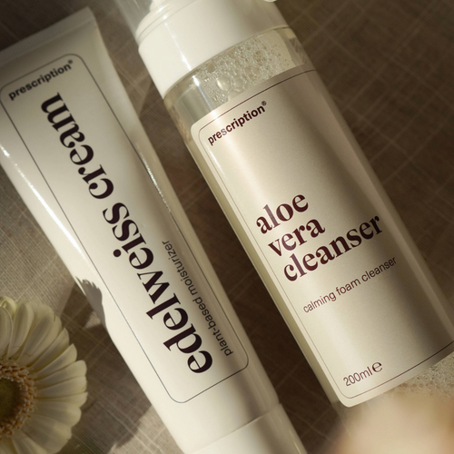 Aloe Vera Cleanser & Edelweiss Cream