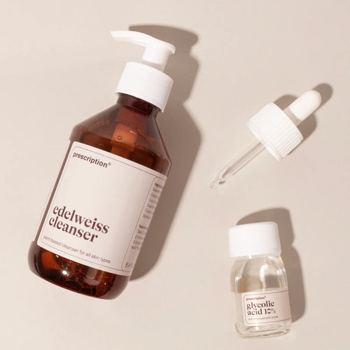 glycolic acid & edelweiss cleanser